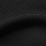 Ribbed Trunk Underwear - Black