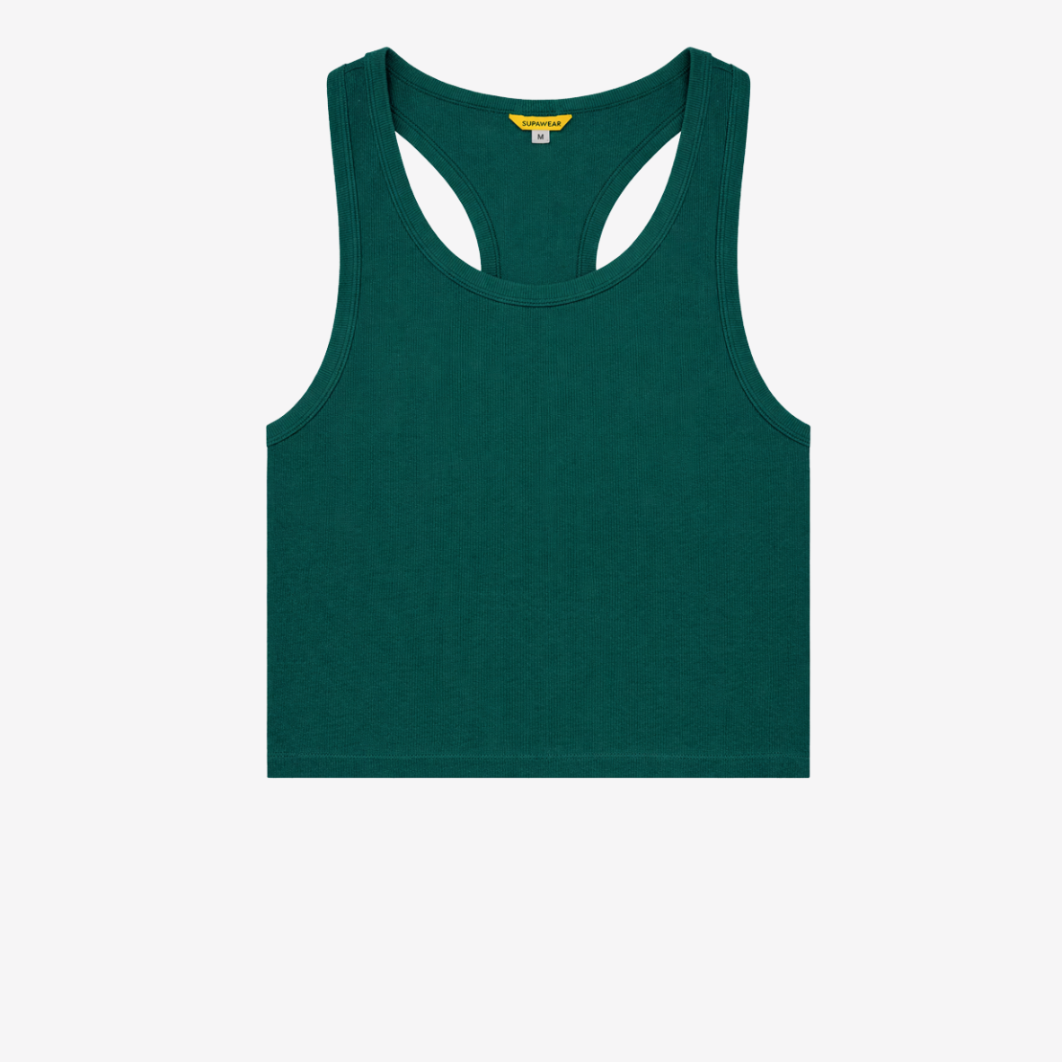 Ribbed Cropped Singlet