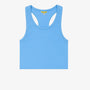 Ribbed Cropped Singlet - Marina