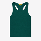 Ribbed Singlet - Emerald