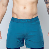 SPR Flex Shorts - Coral Blue