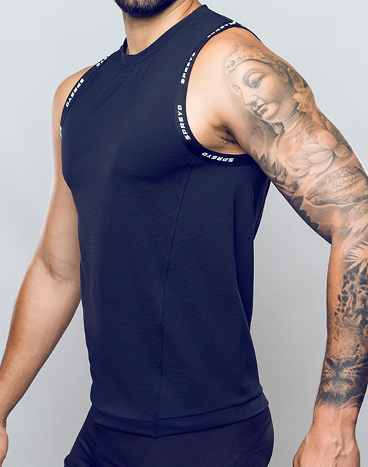 SPR Singlet - Black