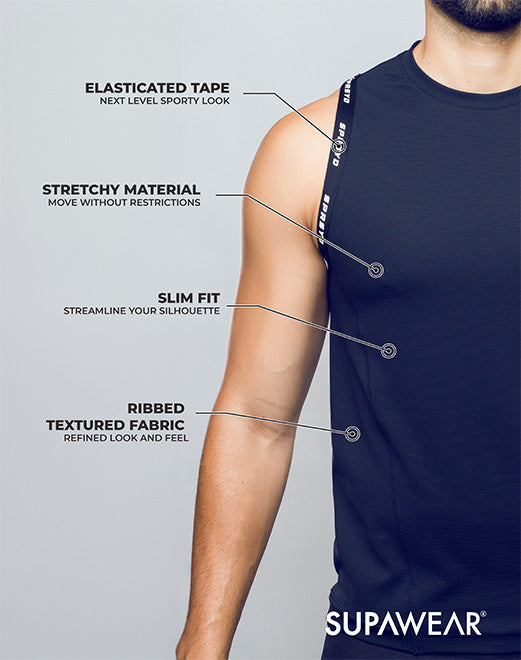 SPR Singlet - Black