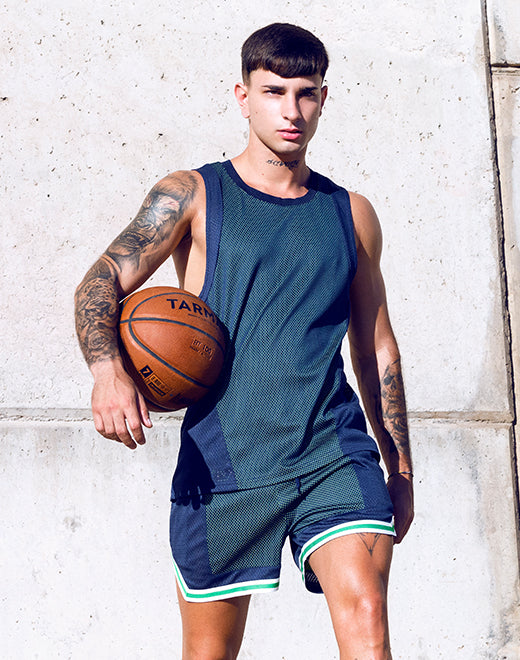 Swish Mesh Singlet - Neon Green