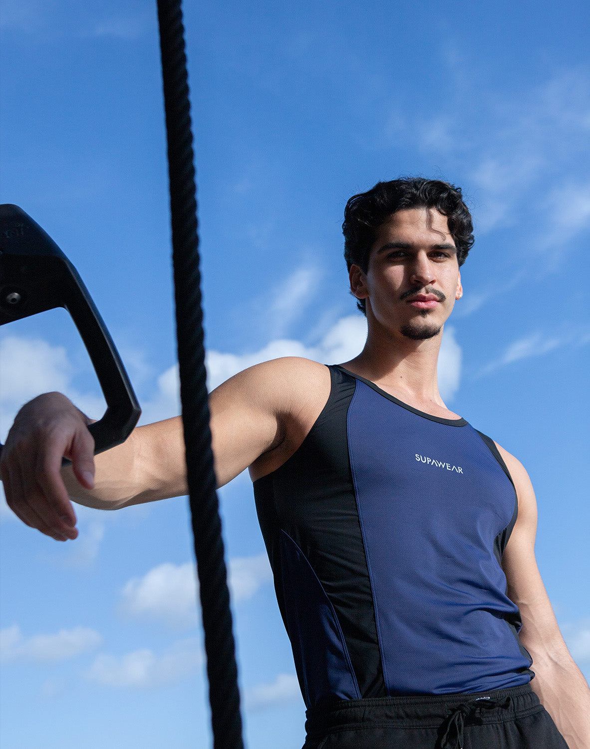 SPR Performance Singlet - Blue Ribbon