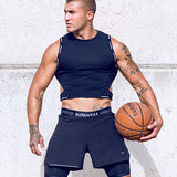 SPR Cropped Tank - Black