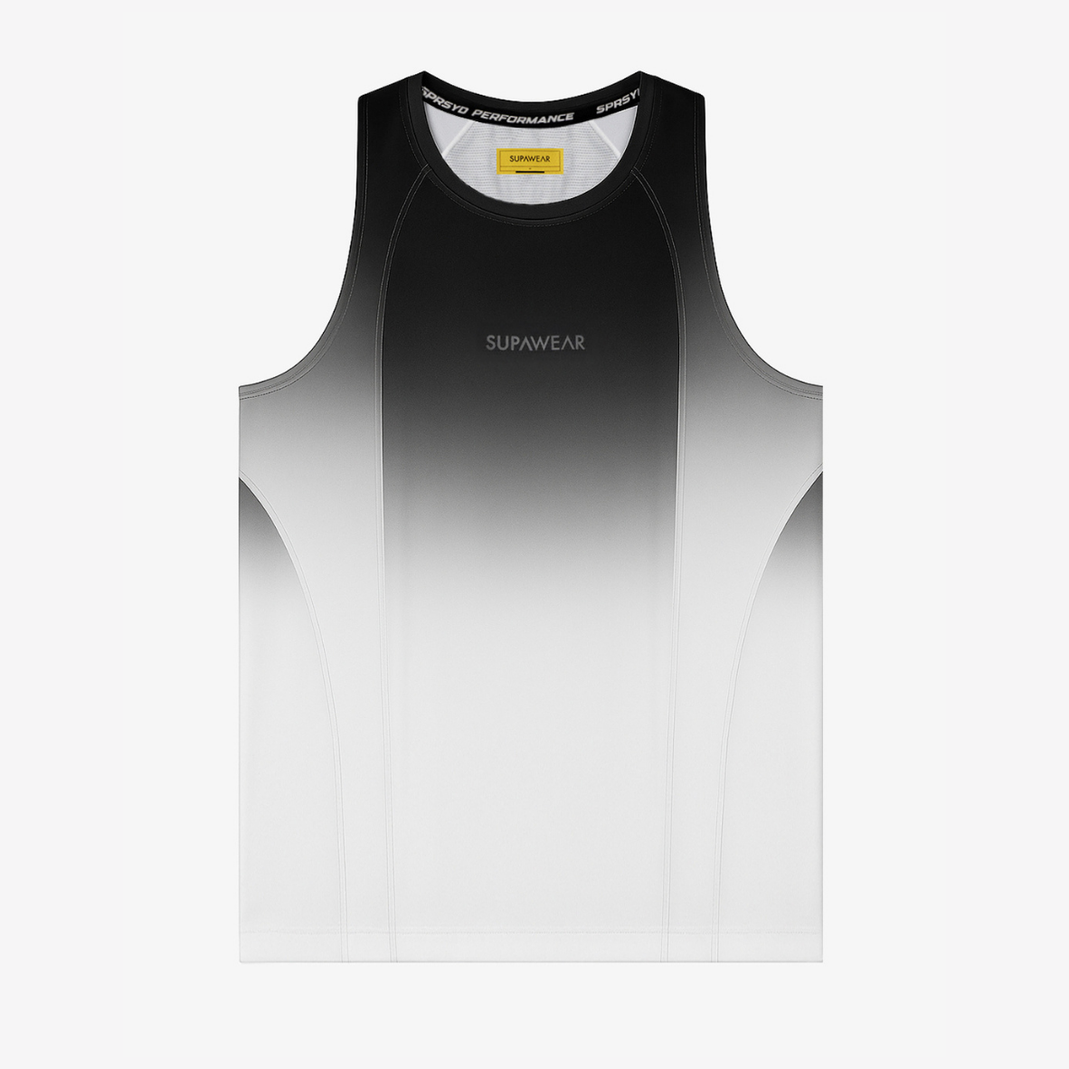 SPR Performance Gradient Singlet -Black & White