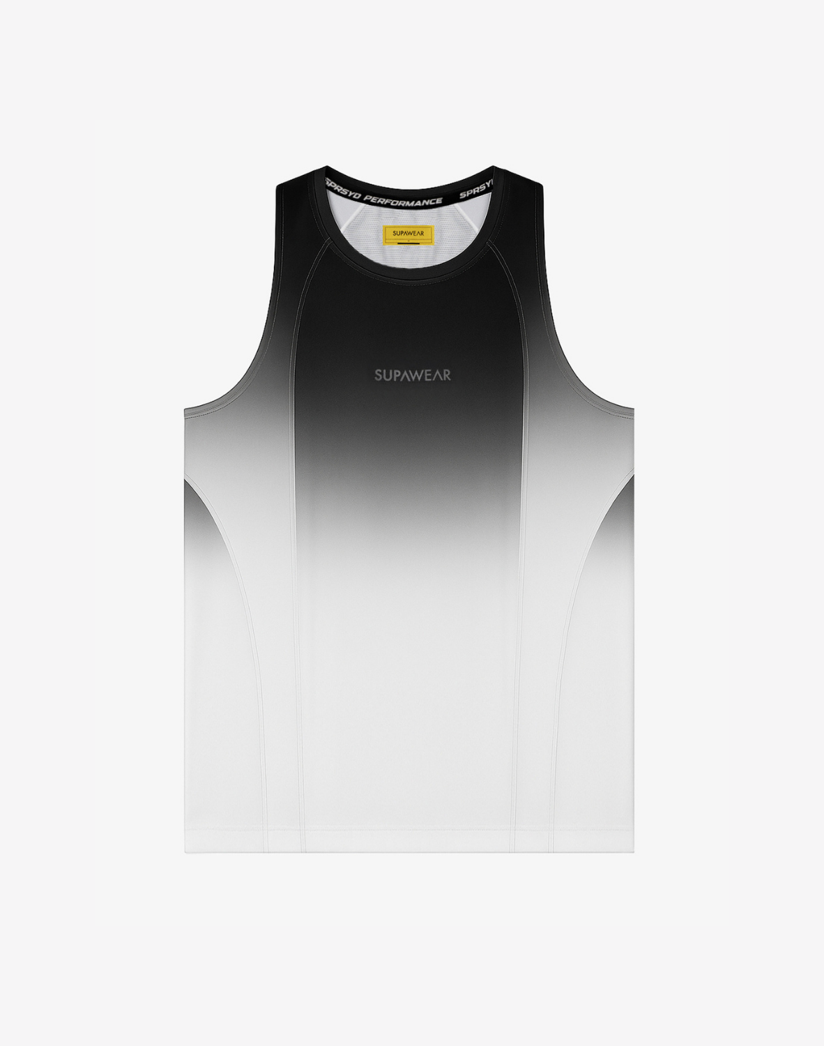 SPR Performance Gradient Singlet -Black & White