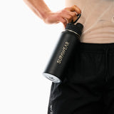 1L Water Bottle - Black