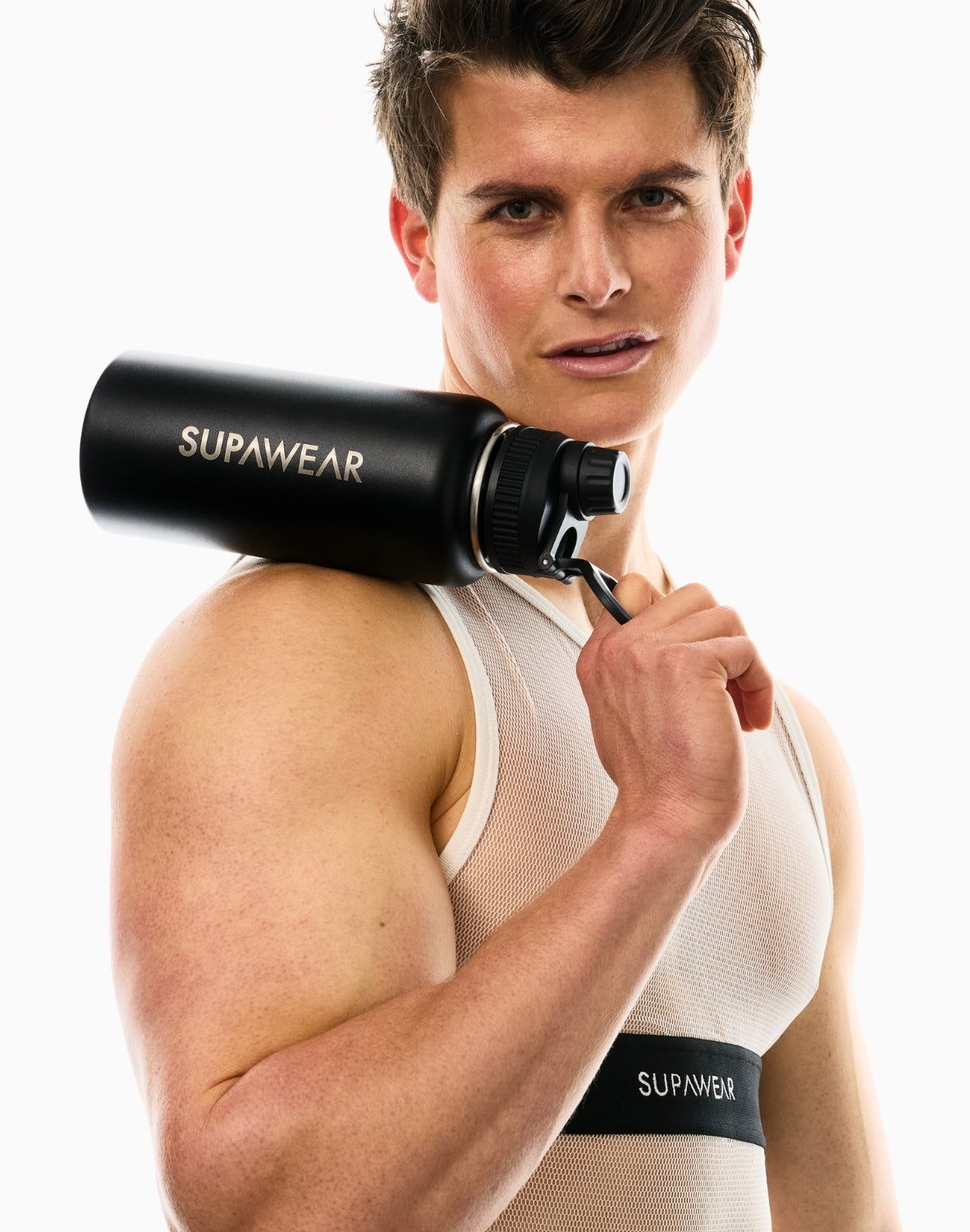 1L Water Bottle - Black