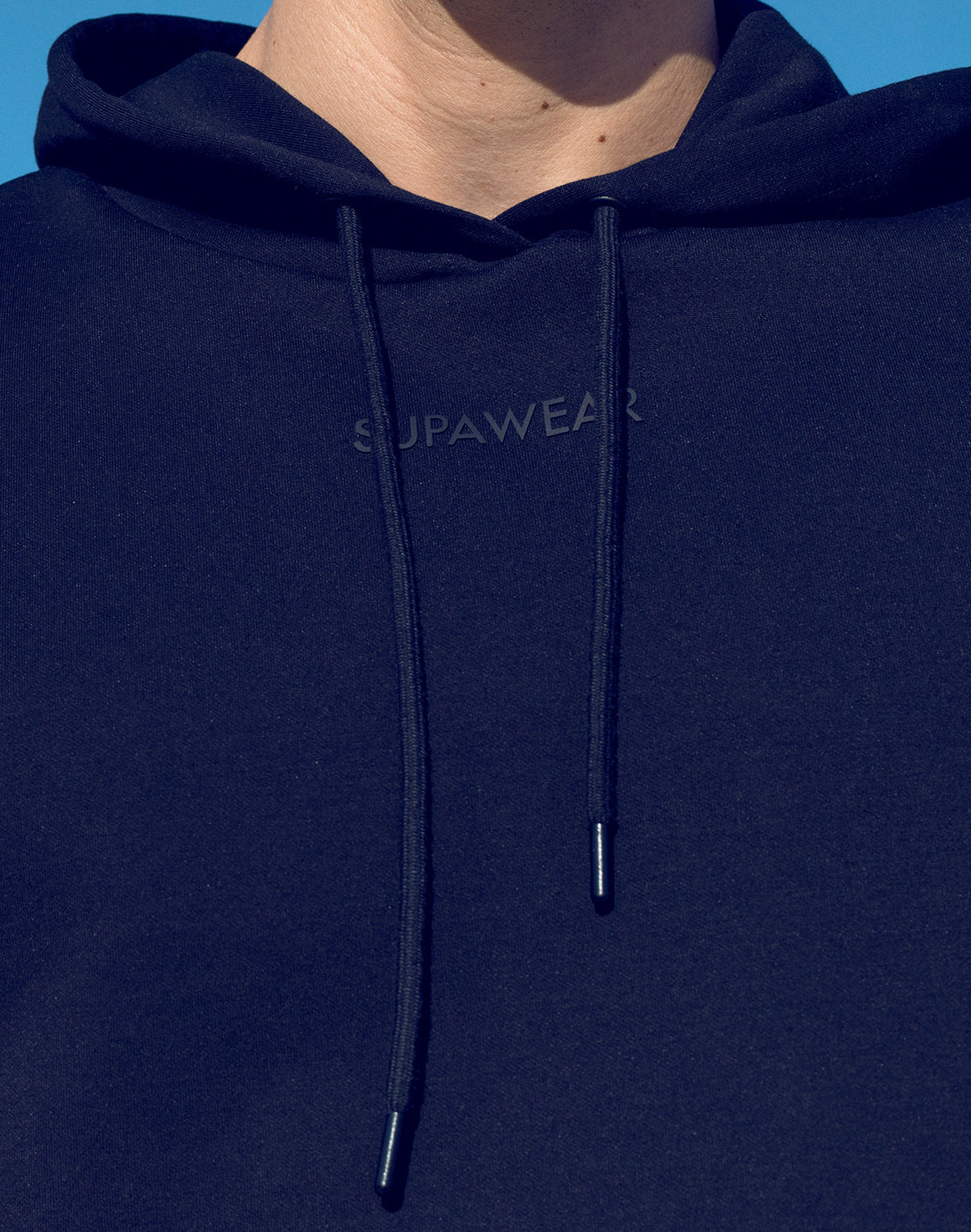 Cropped Hoodie - Black