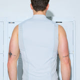 Gym2Street Zip-up Vest - Grey