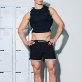 SPR Cropped Tank - Black