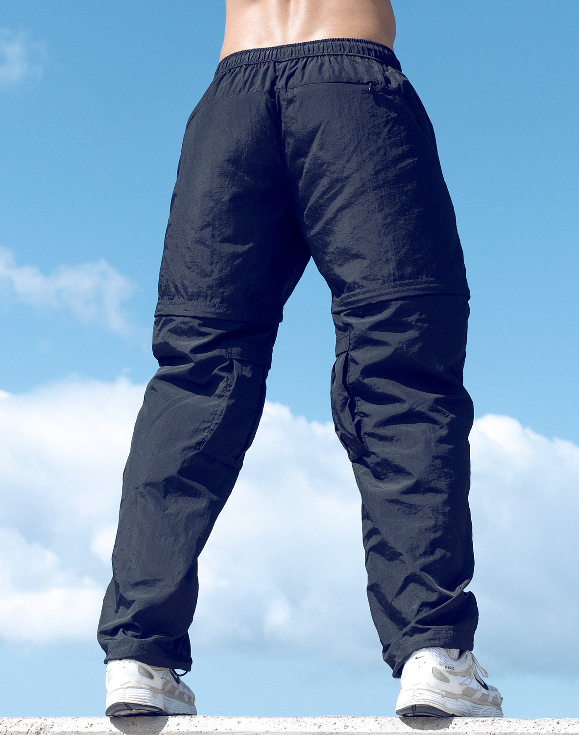 Zip-Off Trouser - Black