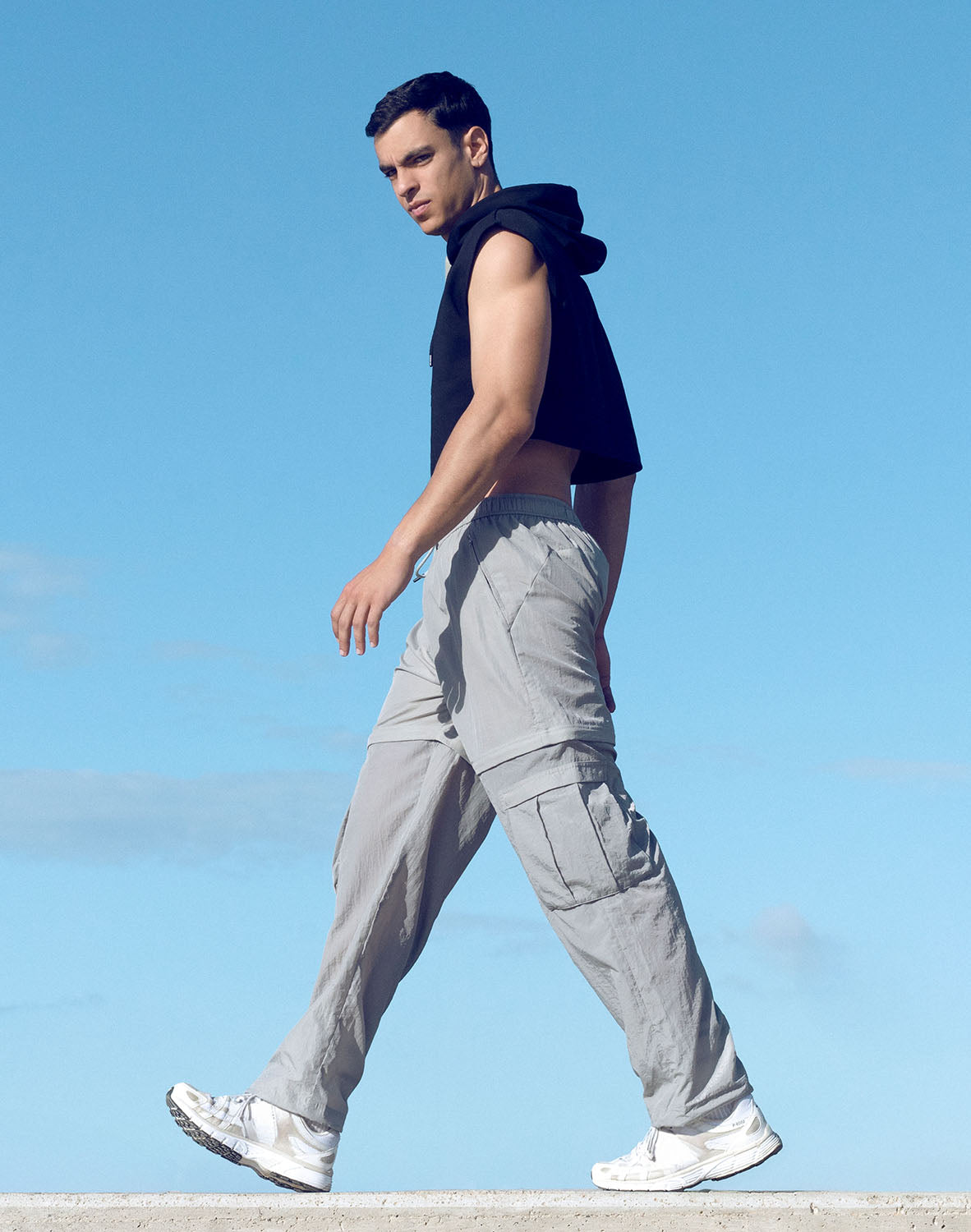 Zip-Off Trouser - Grey