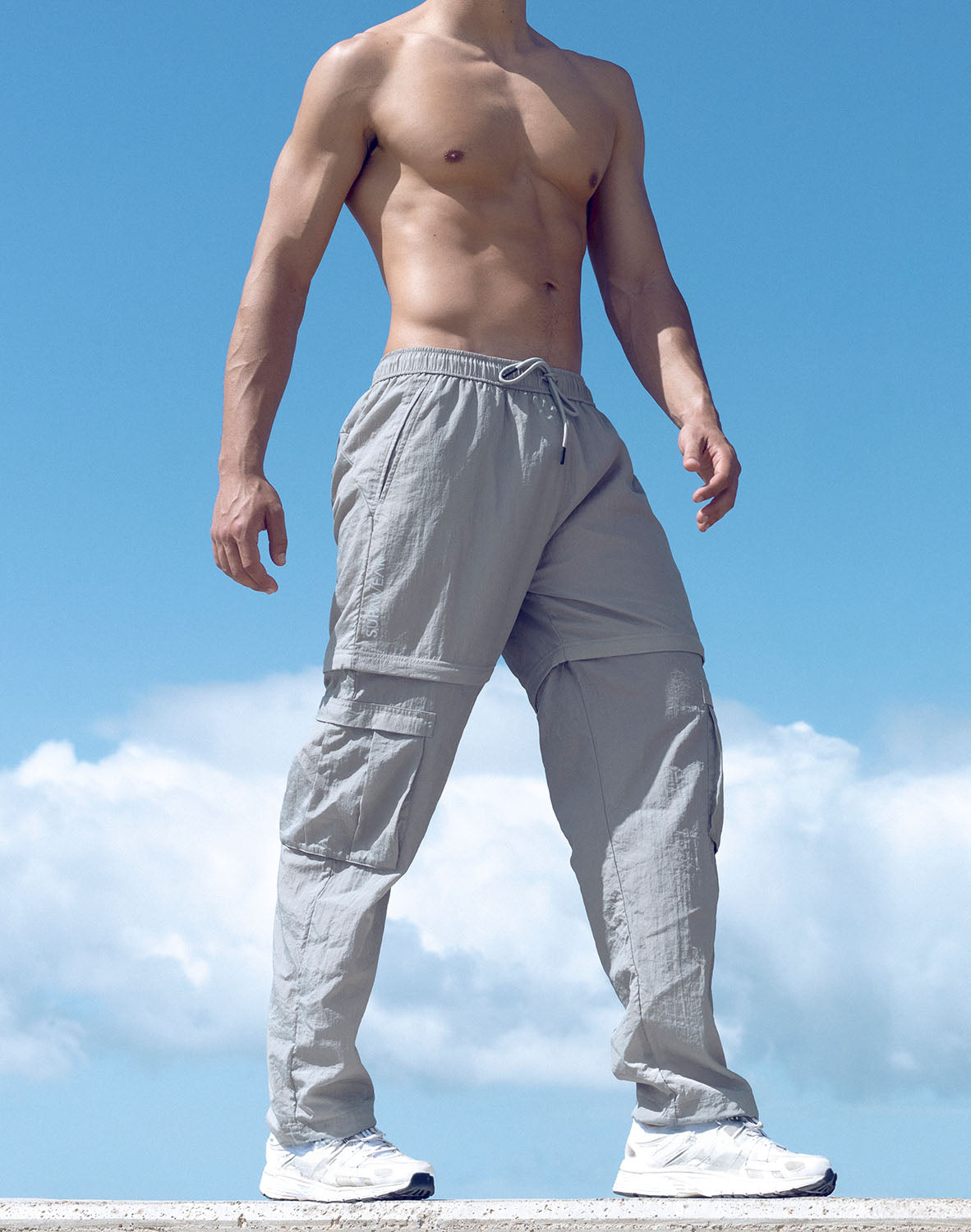 Zip-Off Trouser - Grey