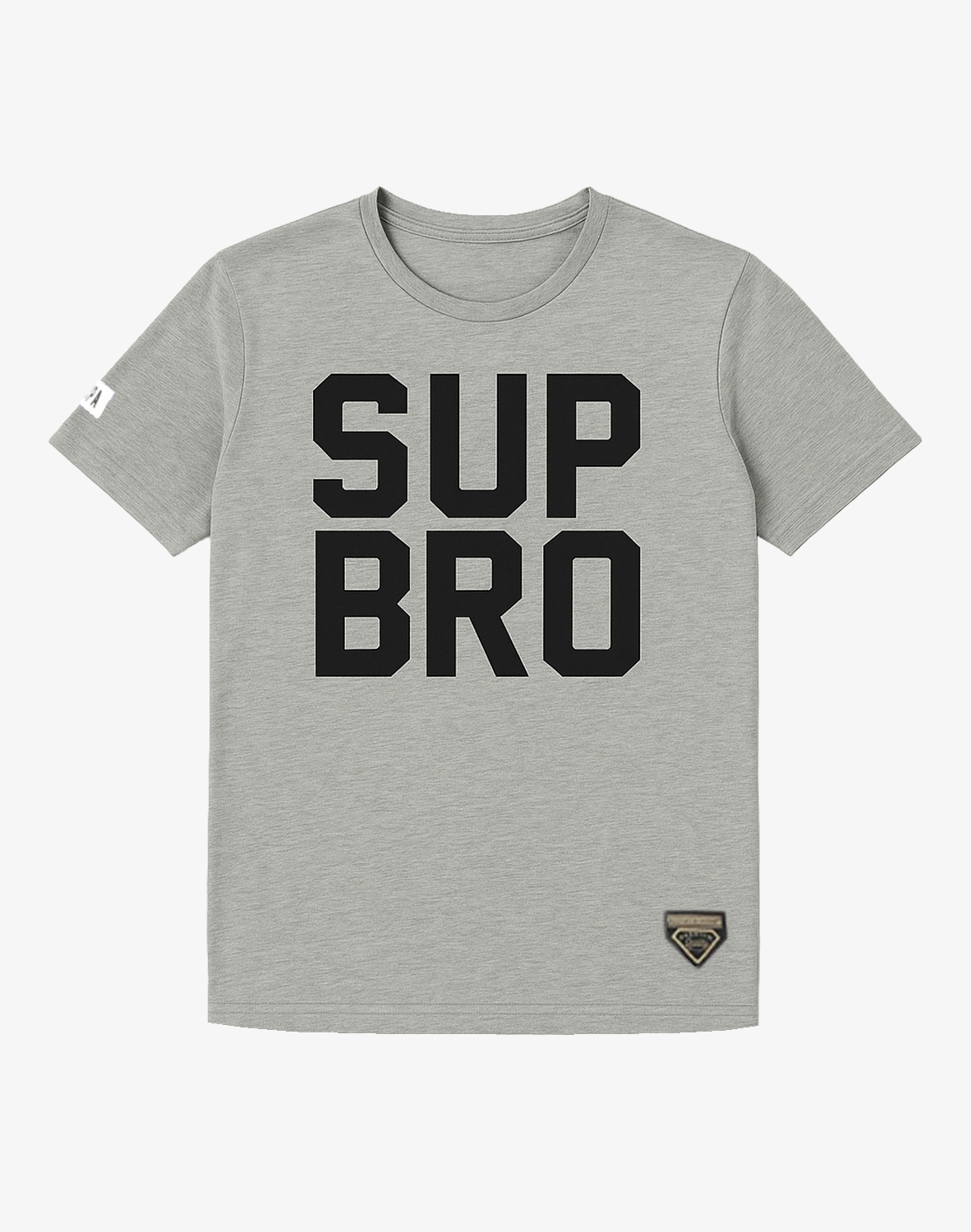 T-shirt SUP - Gris chiné