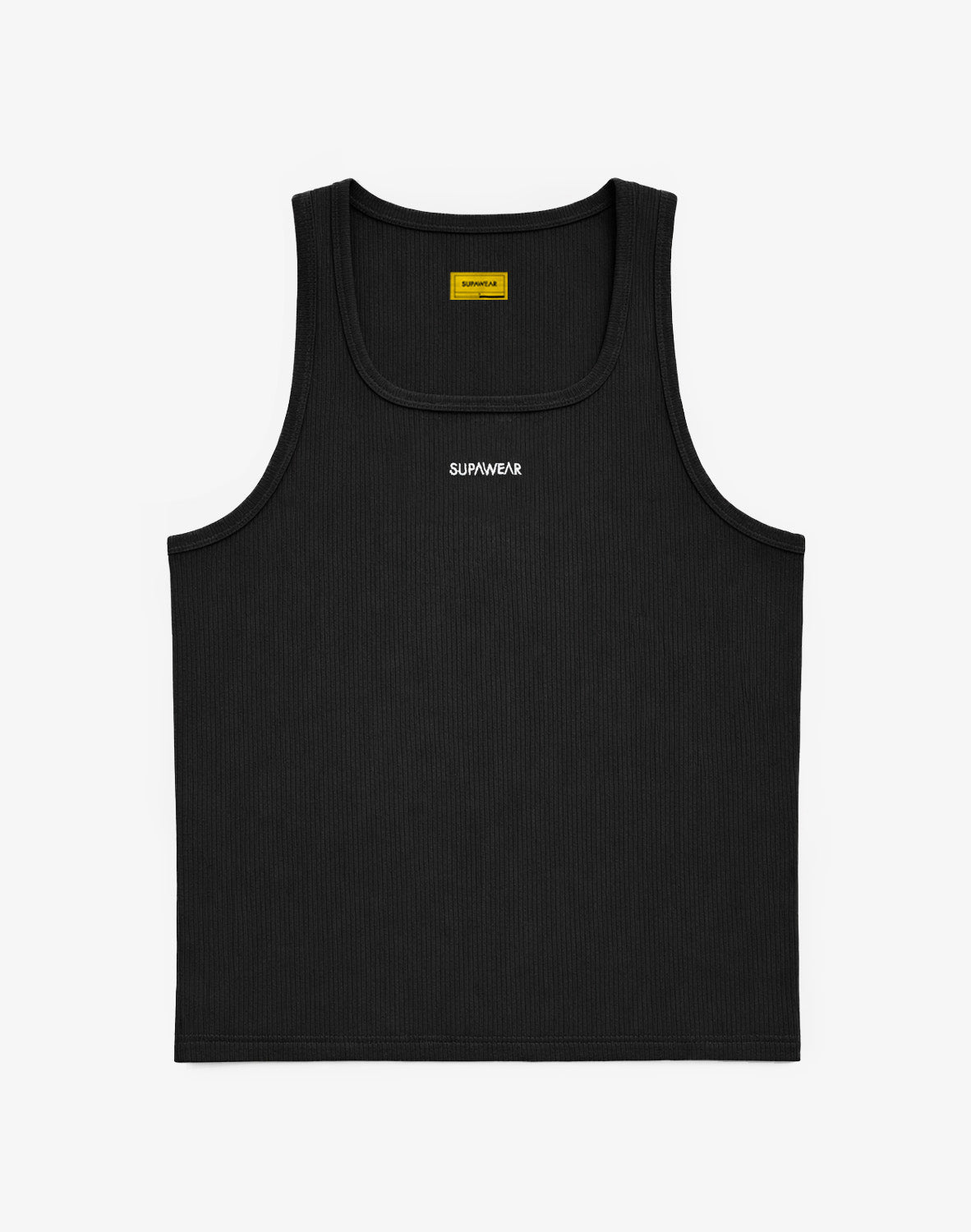 Semi-Squared Singlet - Black