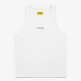 Semi-Squared Singlet - White
