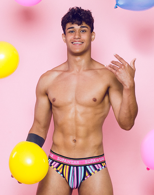 Sprint Brief Underwear - Stripes