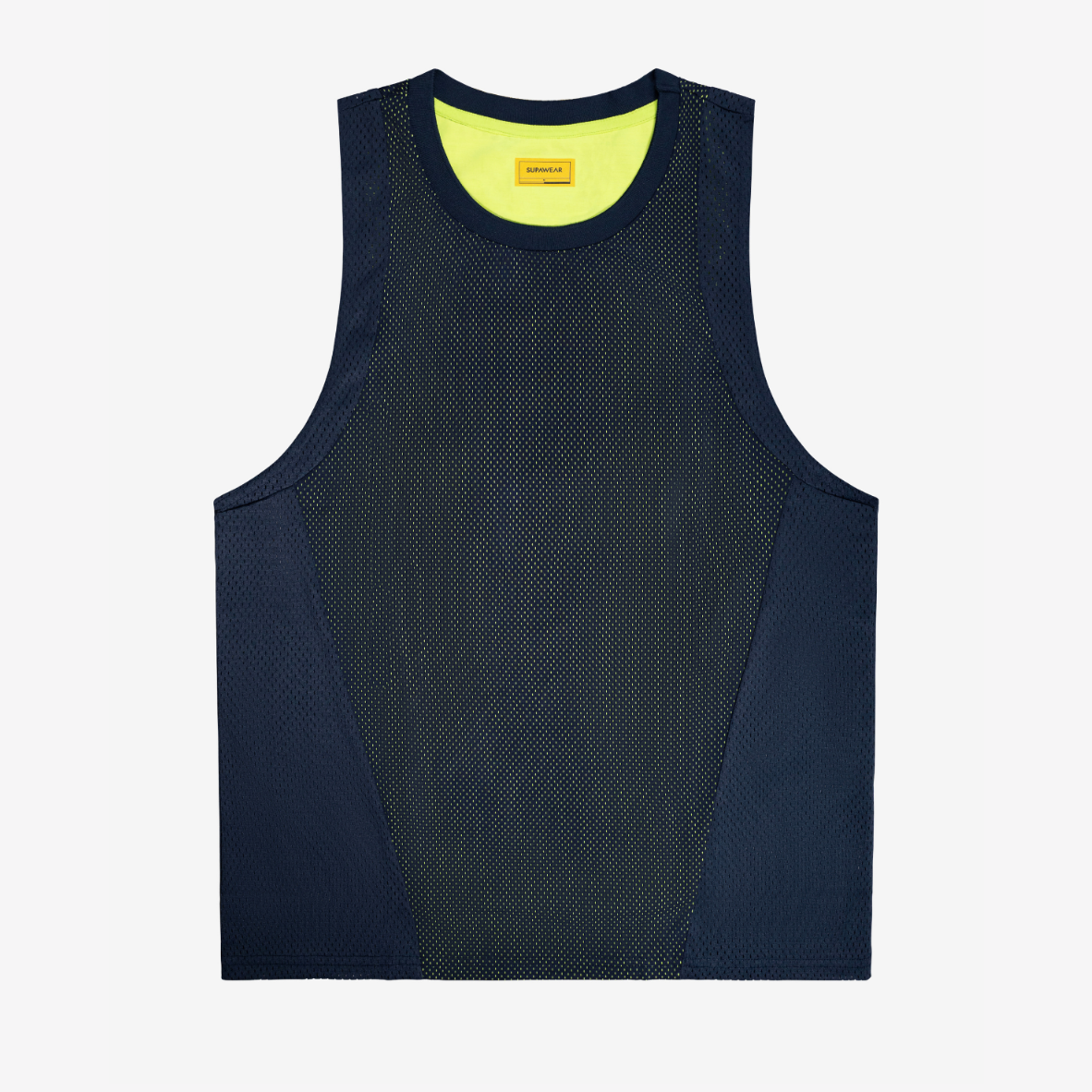 Swish Mesh Singlet - Neon Green