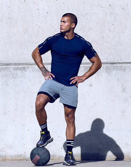 SPR Fit T-Shirt - Navy Blue
