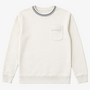 Pull En Tissu Éponge - Blanc Cassé
