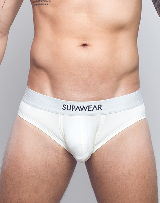 Neon Brief Underwear - Ivory