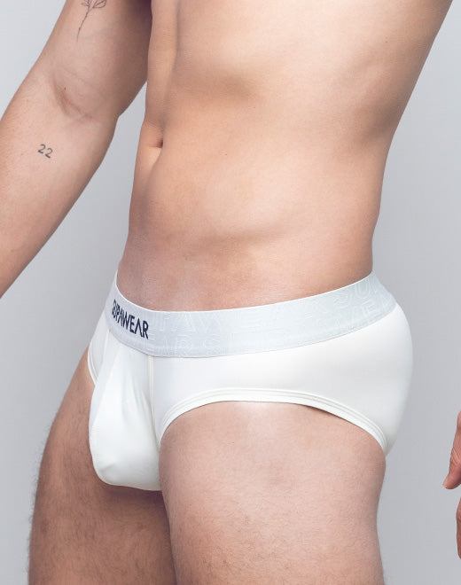 Neon Brief Underwear - Ivory