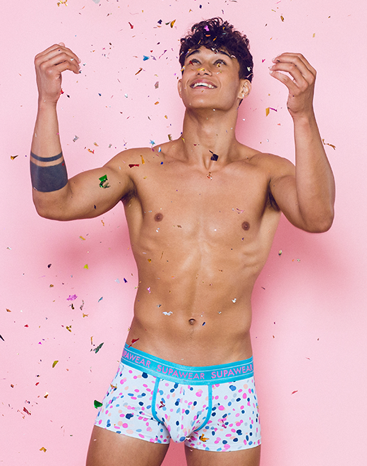 Sprint Trunk Underwear - Ditsy Dots