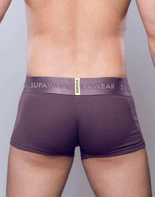 Ribbed Trunks Underwear - Peppercorn