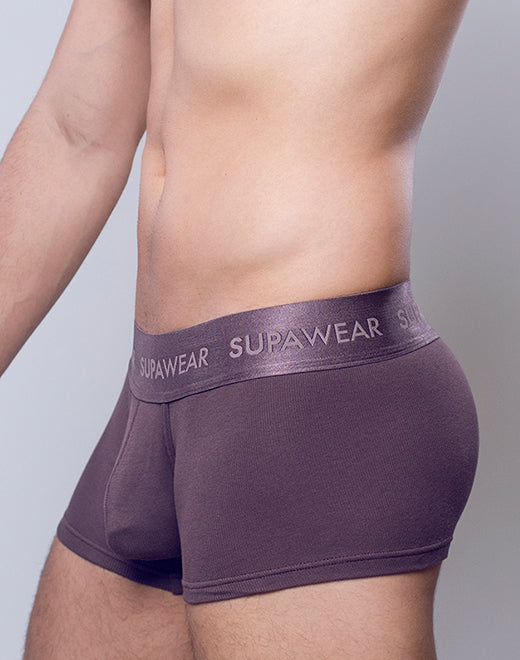 Ribbed Trunks Underwear - Peppercorn