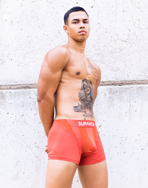 SPR Vortex Trunk Underwear - Cranberry