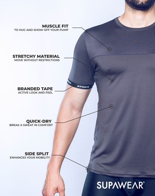 SPR Flex T-Shirt - Black