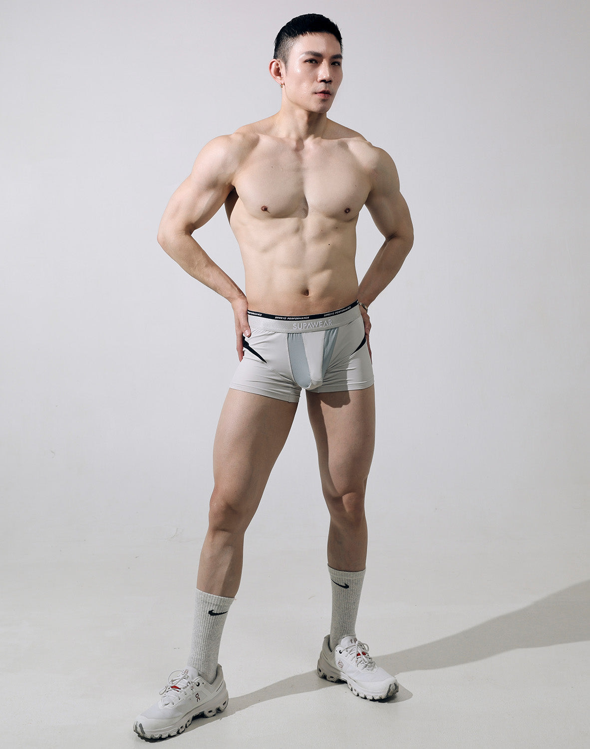 SPR Verve Trunk Underwear - Pale Grey