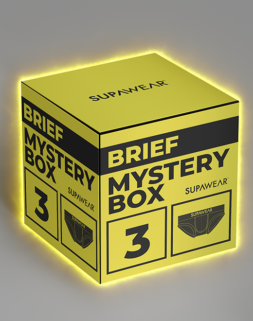 Mystery Box 3 Pack: Brief Underwear