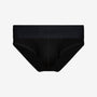 Ribbed Brief Underwear - Black