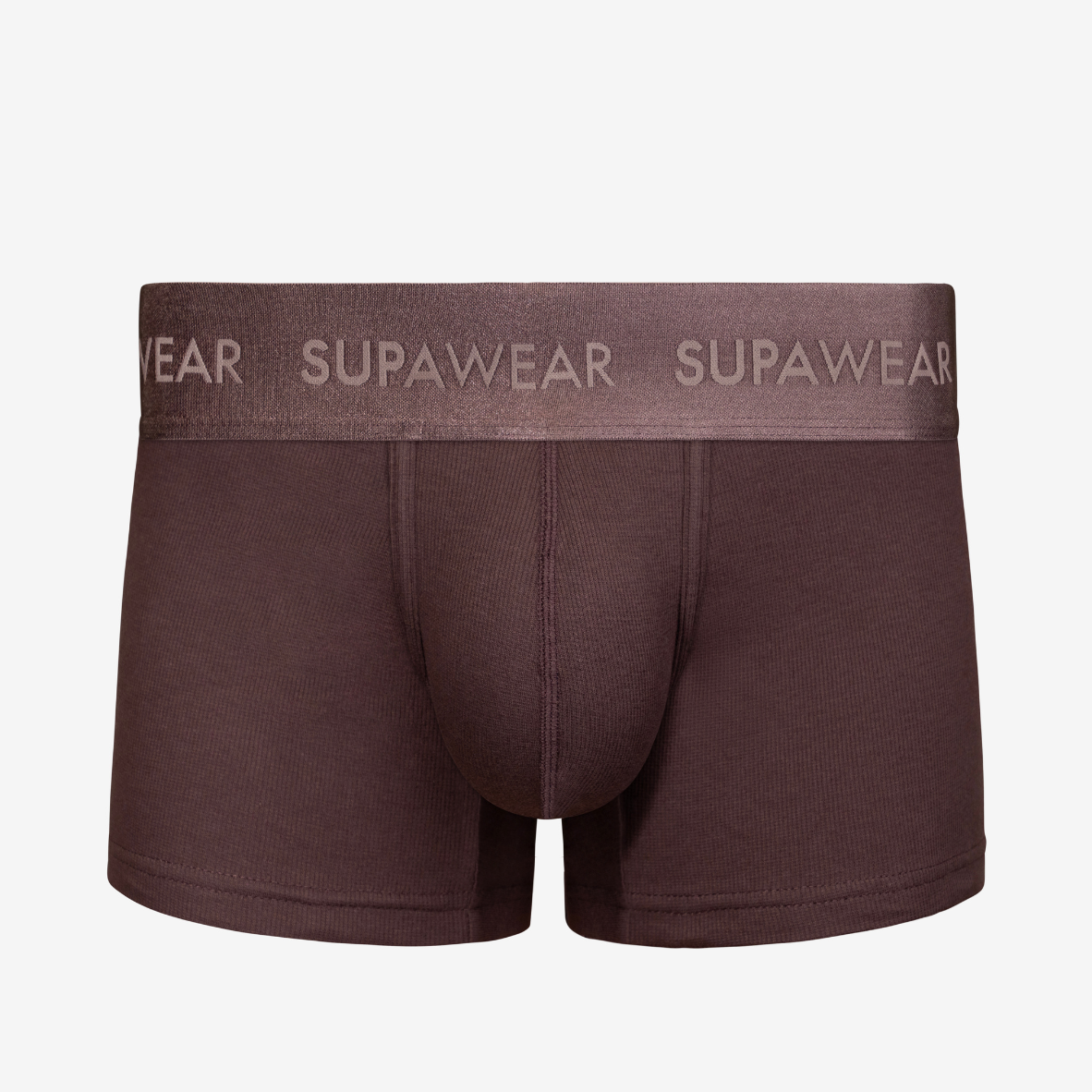 Ribbed Trunks Underwear - Peppercorn