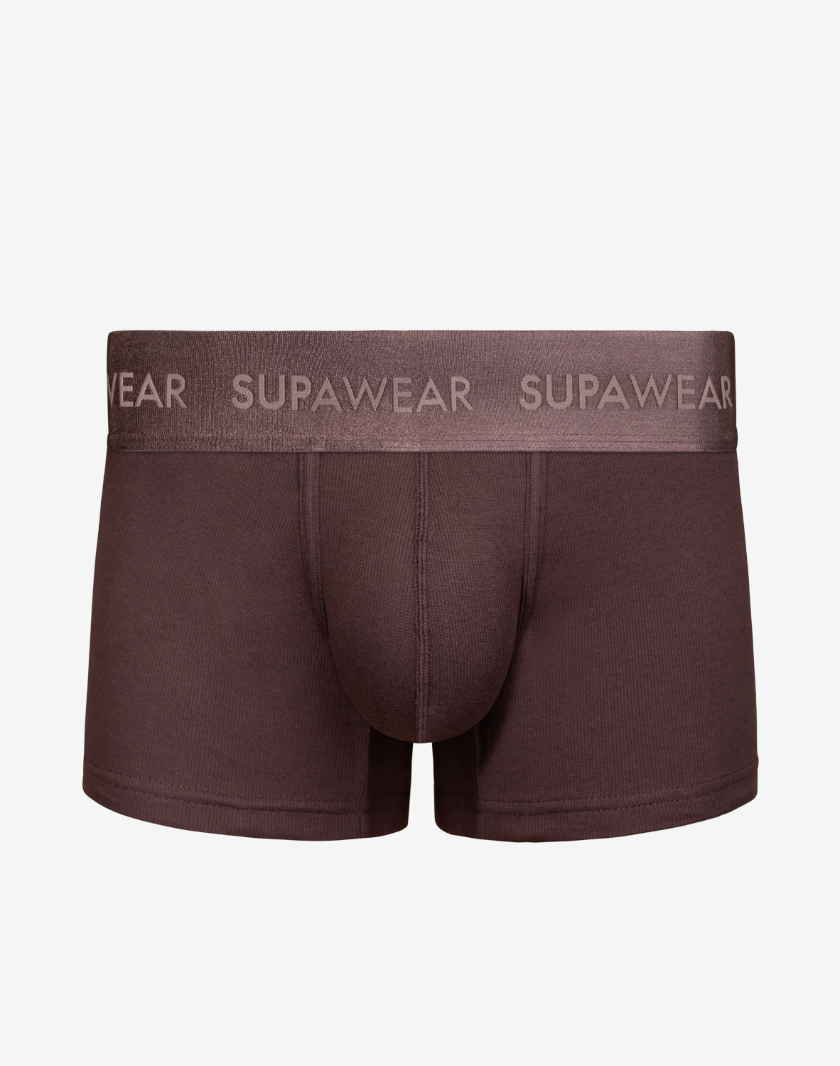 Ribbed Trunks Underwear - Peppercorn
