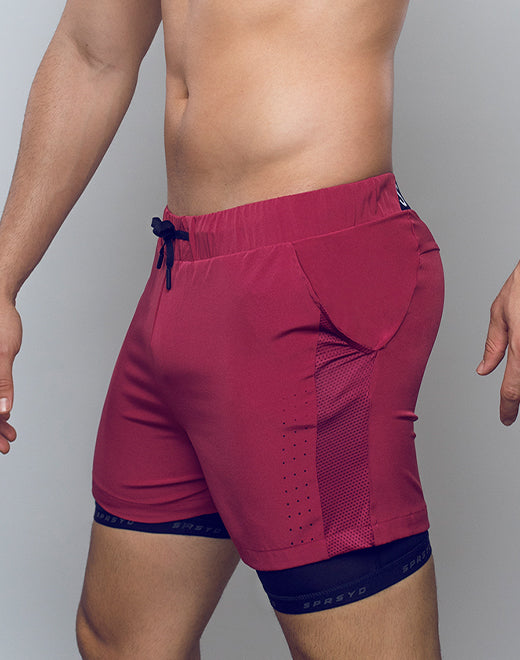 SPR Max Shorts - Redbud