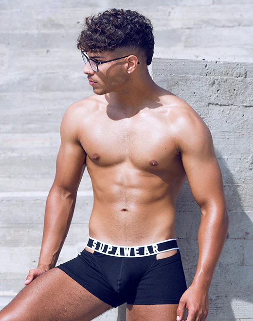 Cute guys discount in underwear