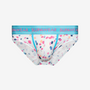 Sprint Brief Underwear - Ditsy Dots Blue