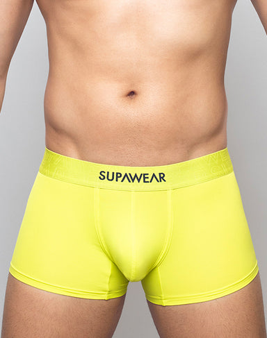 MEN'S SMOOTH BOXERS YELLOW FLUORESCENT