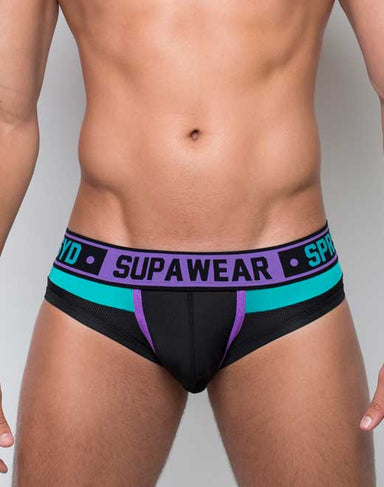 Cyborg Brief Underwear - Cyber Purple | SUPAWEAR | Underwear Briefs