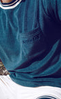 Terry Towelling Sweater  -  Navy | SUPAWEAR | Sweaters