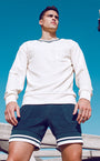 Terry Towelling Sweater  -  Off White | SUPAWEAR | Sweaters