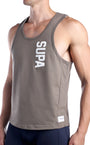 Strike Singlet - Walnut | SUPAWEAR | Singlets &amp; Tanks