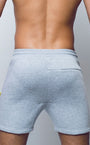 Recovery Shorts - Grey Marle | SUPAWEAR | Shorts Gymwear