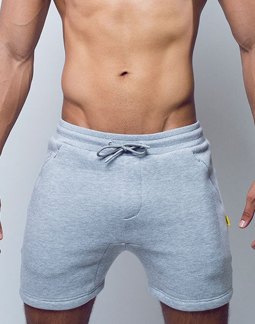 Recovery Shorts - Grey Marle | SUPAWEAR | Shorts Gymwear