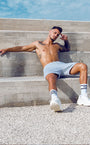 Recovery Shorts - Grey Marle | SUPAWEAR | Shorts Gymwear
